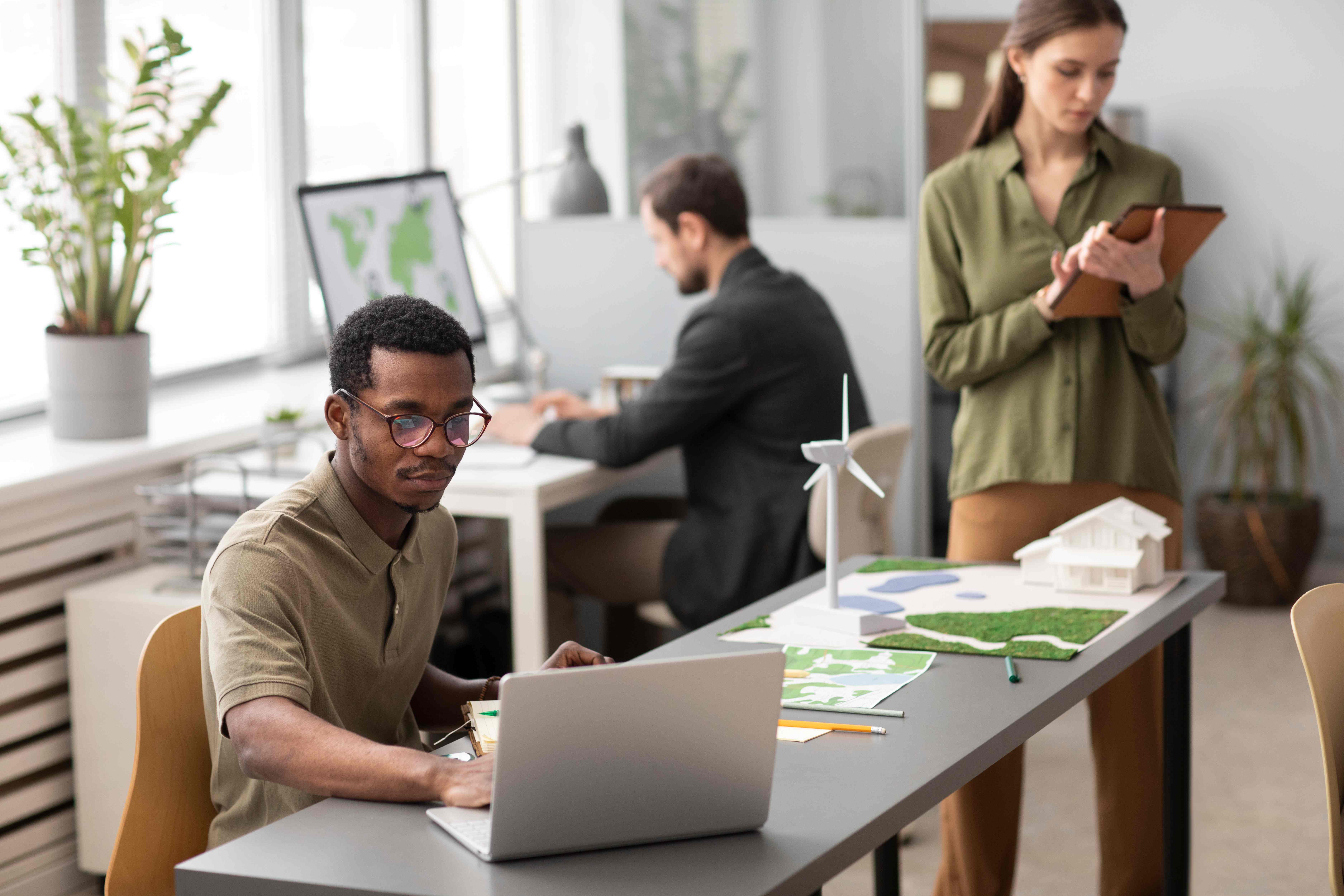 Nossa equipe de consultores ambientais